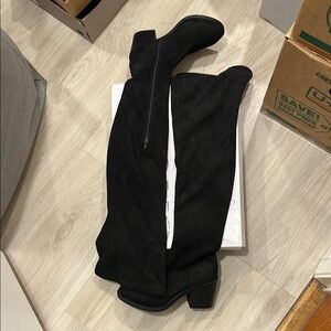 Black Over-the-Knee Boots